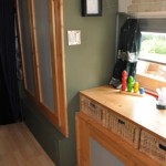 Dresser & closet, 1984 Bluebird schoolbus